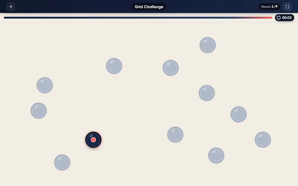 Grid Challenge module in play